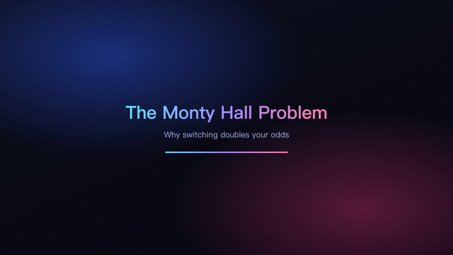 The Monty Hall Problem
